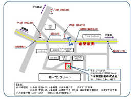 BTA川崎工場MAP